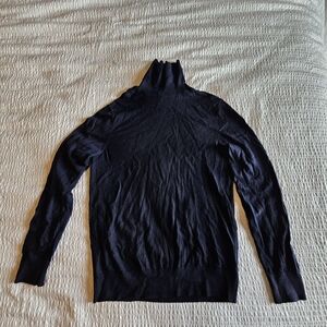 Club Monaco Dark Blue Mens Turtleneck Sweater